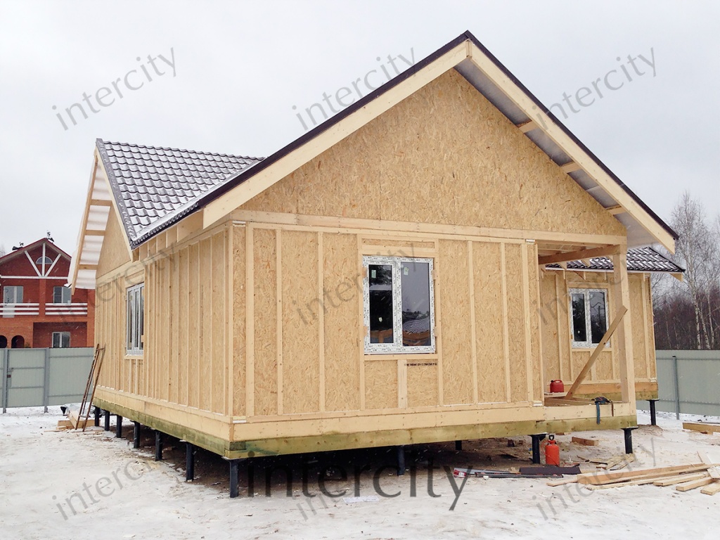 Этапы сборки дома из СИП-панелей, как построить дом из СИП-панелей | Техносип-строй