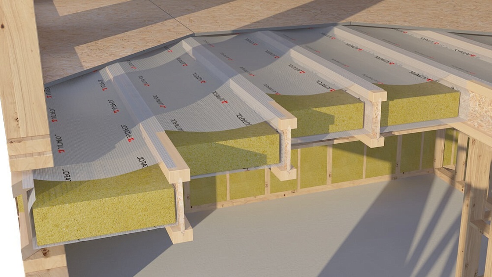 Утепление межэтажных перекрытий