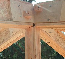 вальмовая четырехскатная крыша